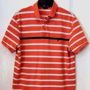 Polo Ralph Lauren Custom Fit Striped Polo Shirt. Size Large